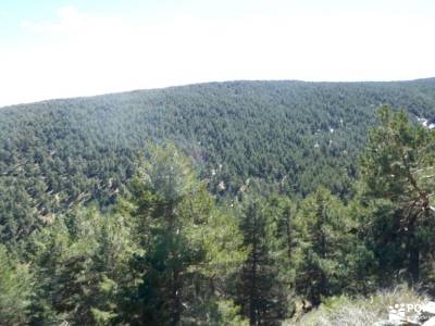 Reajos y Horizontal de Somosierra; senderismo valencia rascafria madrid la panera segovia valle de j